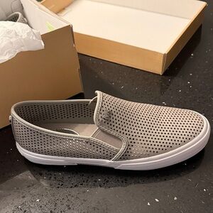 Michael Kors Gray Slip-On Sneakers